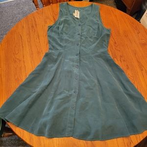 Rampage, green vintage dress